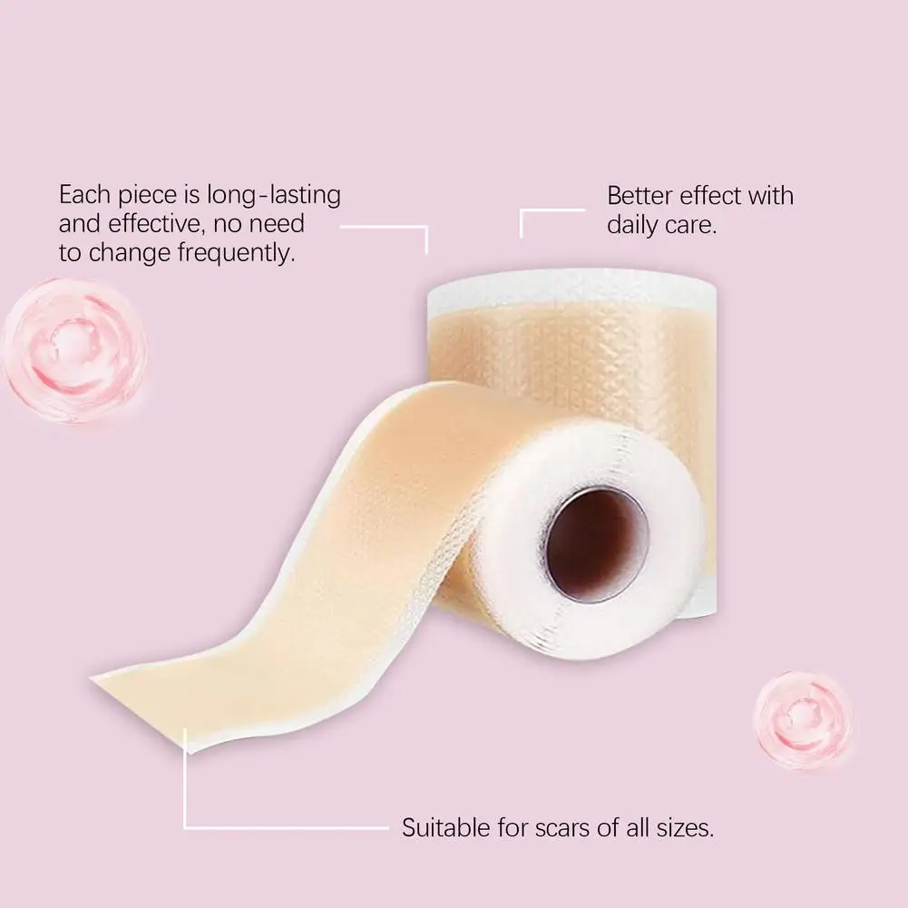 ملصقات ندبات الجسم تمييع الخطوط الدقيقة شفافة وغير مرئية تغطي العيوب شريط لاصق ذاتي لحرق حب الشباب الجراحية #6