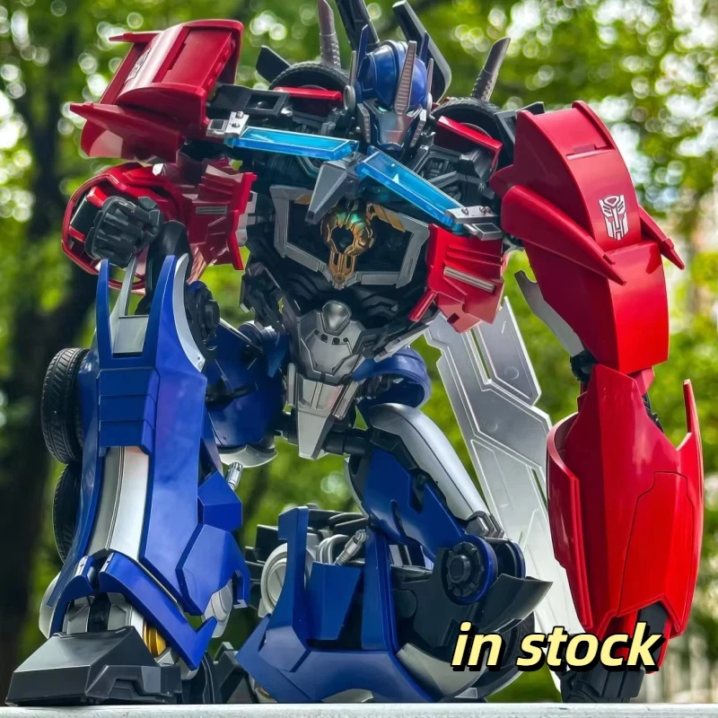 Neue Blokees Optimus Prime Transformers Prime Legend Version Bewegliche Zusammengebaute Actionfigur mit Mehreren Waffen Doppelte Sammlung
