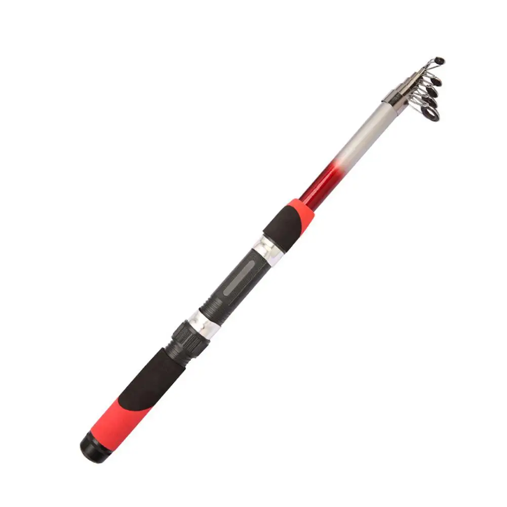 Throwing Pole Fiberglass Sea Pole Long-range Short And Light Ultra-hard 1.8-2.7m Easy To Carry For Fishing Lovers