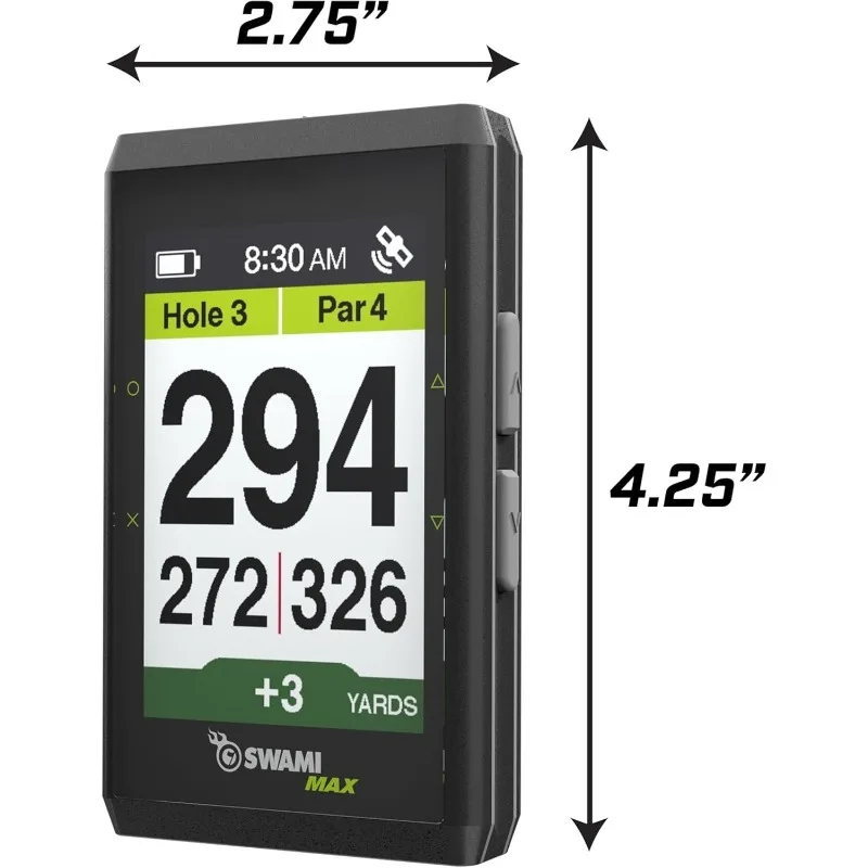 2025 hot sale Golf Swami Max Handheld Unit - Rangefinder Golf with Oversized Large Color Screen for Measuring Golf Dista