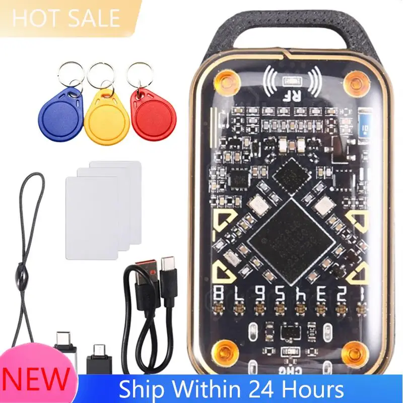 

В наличии: Усовершенствованный эмулятор смарт-карт Chameleon Ultra + 3XUID брелок/считыватель смарт-карт RFID 125K 13.56M, дубликатор карт NFC