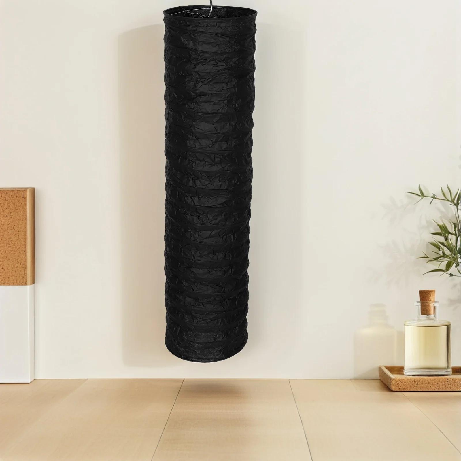 

Сменный абажур для торшера — японский бумажный фонарь — складной черный бумажный чехол для лампы для высоких стоячих ламп в