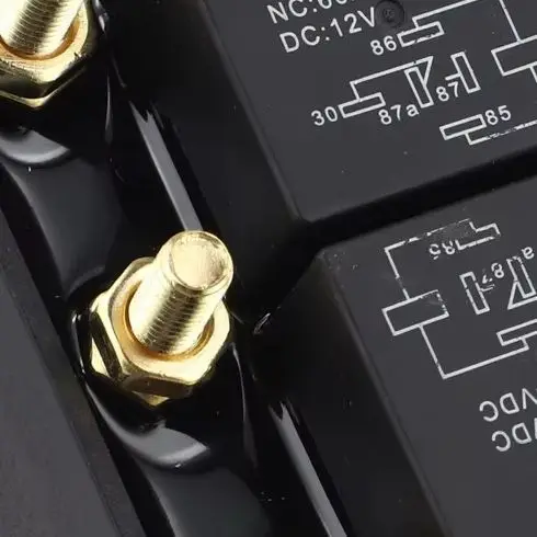 12V Forward Reverse Relay 80A Intermittent For Tarp For Winch Snow Plow Motor Control Replacement Part 5541100 24452