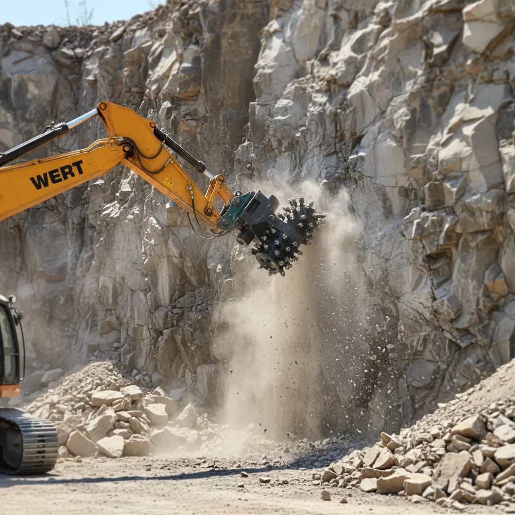 Excavator Cutter Excavator Attachment High-Tech Low Noise Structure-Shaping Tool for Road Construction Trenching Customized