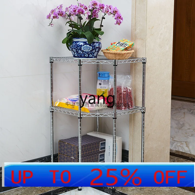 

LH combined living room garage large corner storage rack pentagonal corner rack