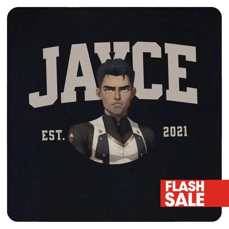 Jayce Arcane Hooded Sweatshirt, Unisex Hoodie,  Gamer Gift, Main Gaming Apparel, Arcane Jayce