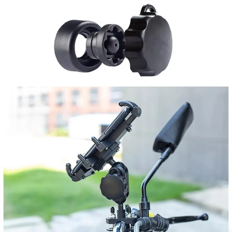 

H7JF High-qualityABS Anti-theft Lock Security Knob for Motorcycle Phone Holder