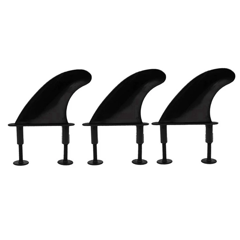 6Pcs Soft Top Surfboard Fins Sets For Softboard Paddle Board Surf Boards Accessories