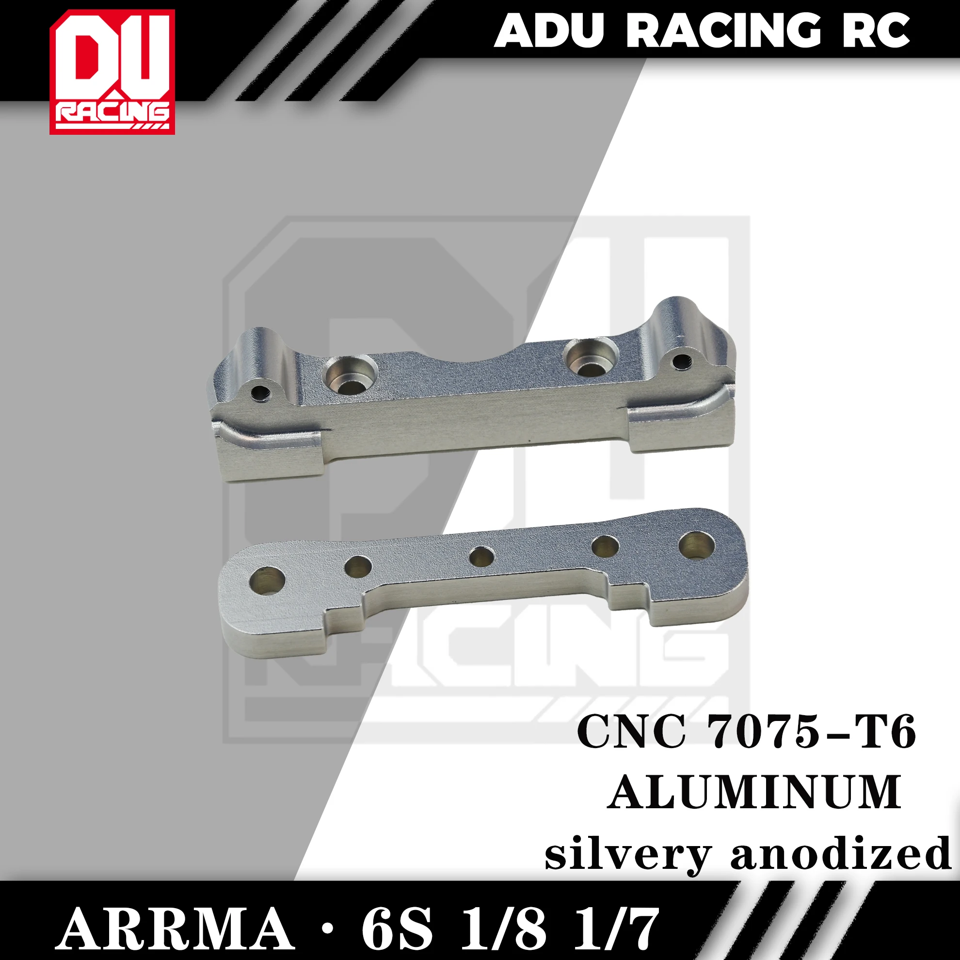 Крепление Подвески CNC 7075-T6, алюминий для ARRMA 6S 1/8 и 1/7