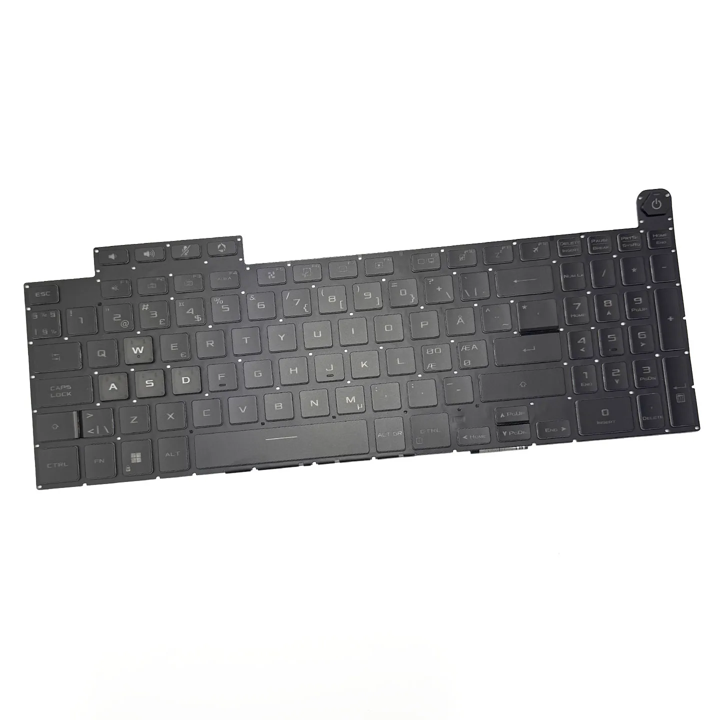Immagine 3: Tastiera per Ne Text Tuf Gaming F15 A15 2022.2023.2024 Fx507 Fa507 Fx607 Fa607, Tuf Gaming 3, Tuf Gaming 4, Tuf Gaming 5, Tuf Gaming 5 Pro