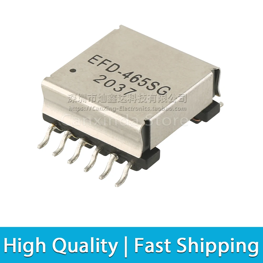 

2pcs EFD-465SG EFD20 Type SMD POE Transformer 48V 24V-57V to 5V 2A Switching Power Supply Transformer