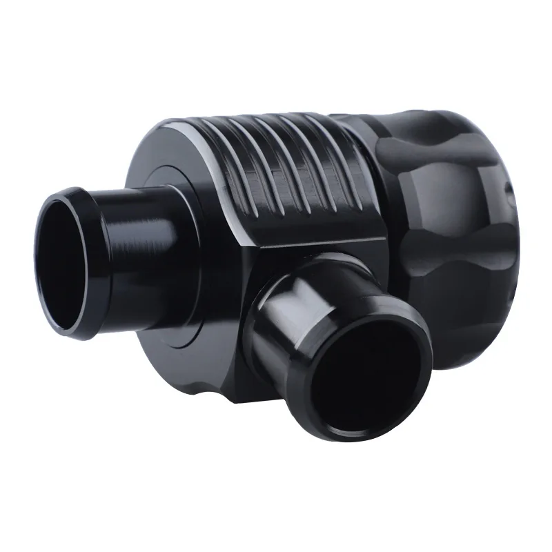 Car Modified Universal 25MM Single Side Turbo Blowoff Valve Adjustable Boost Pressure Valve Black