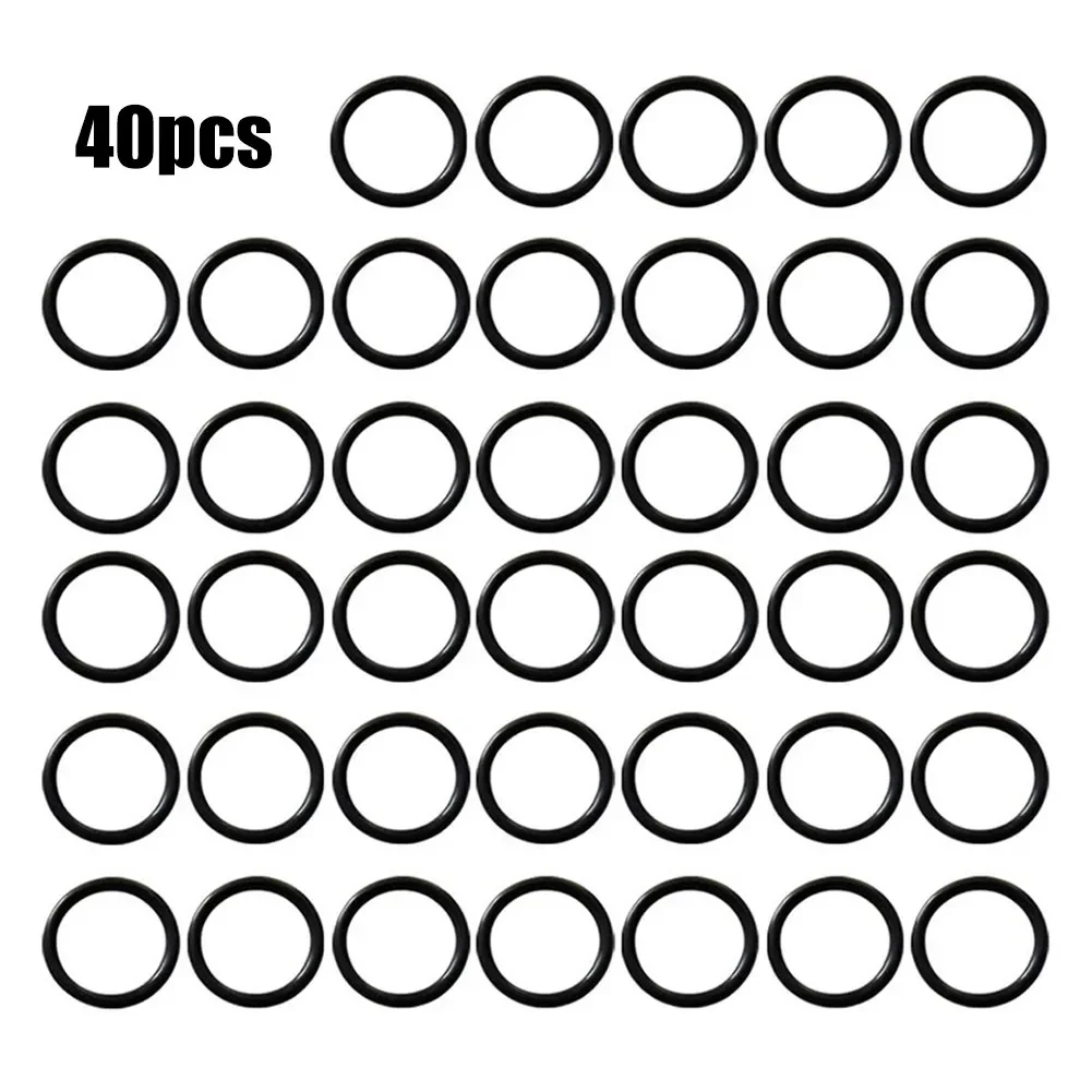 40Pcs Rubber 3/8 O-Rings Gasket Sealing Solid And Durable For Washer Hose Quick Disconnect Garden-Tools Accessories Supplies