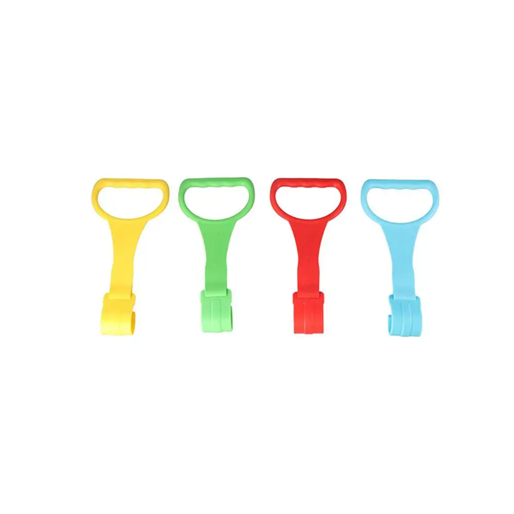 

Teaching Plastic Pull Ring for Playpen Bed Accessories Solid Color Baby Pull Ring Baby Crib Hooks Playpen