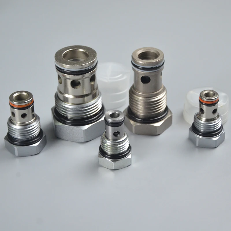 5-piece packaged hydraulic thread insertion DF08-01 one-way pressure maintaining valve CV08