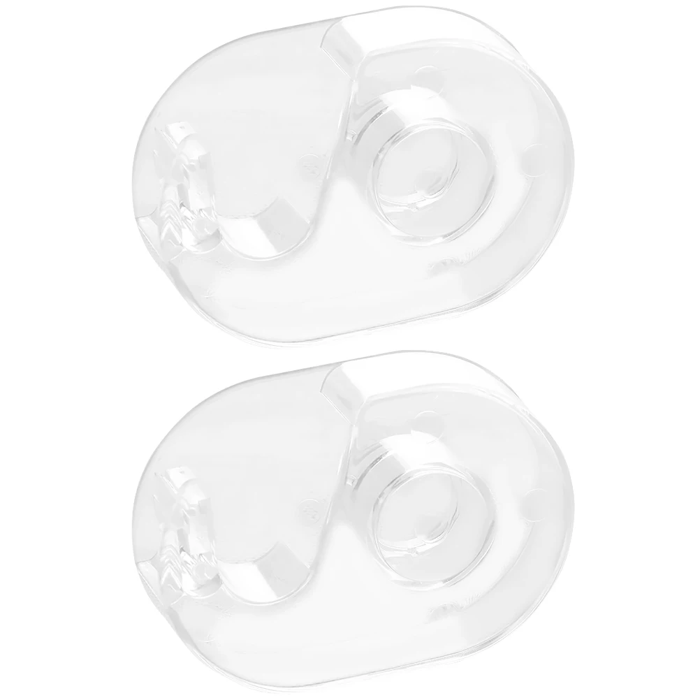 2 Pcs Tape Holder Office Dispenser Dispensers Stickers Portable Washi Mini Adhesive