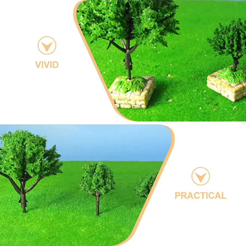 4 Bags Realistic Moss Powder Bonsai Tree Material for Sand Table Decoration DIY Scenery Basing Landscape Modeling