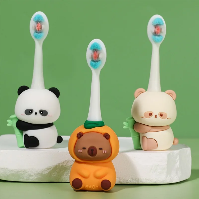 

Cute Baby Toothbrush Soft Teeth Brush Mother Kids Teether Dentiers Health Care Tools for Children Boys Gilrs Items Accessories