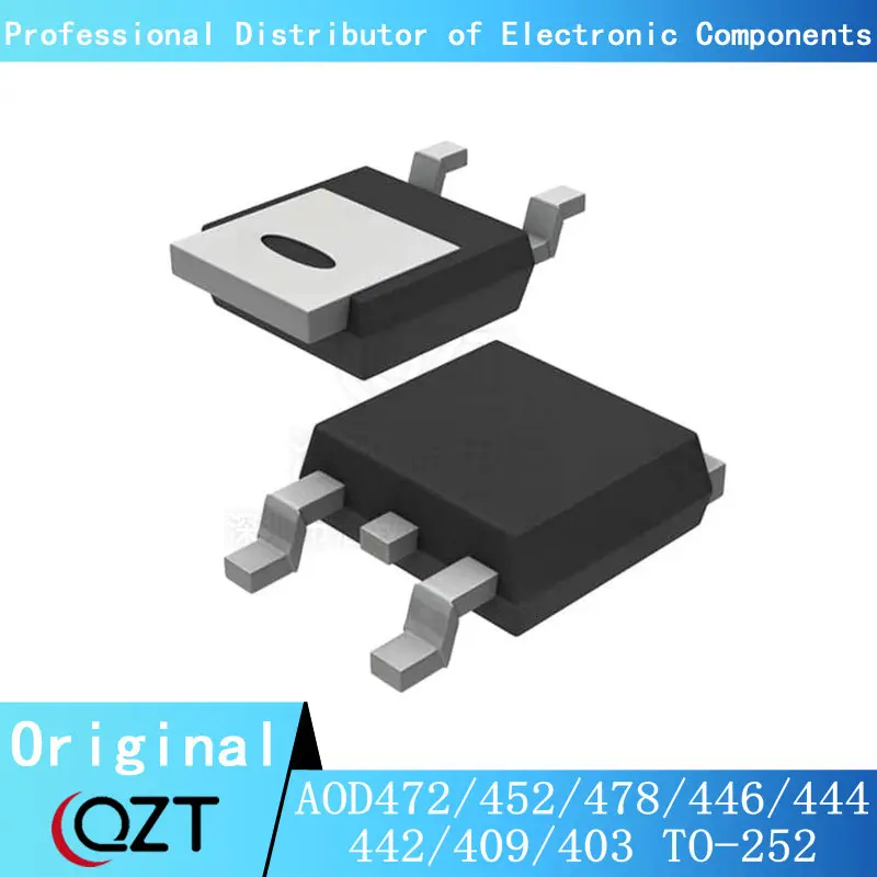 10ชิ้น/ล็อต AOD472 TO-252 D472 AOD472A AOD452 D452 AOD450 D450 AOD478 D478 AOD446 D446 AOD444 D444 AOD442 D442 AOD409 D409 AOD403