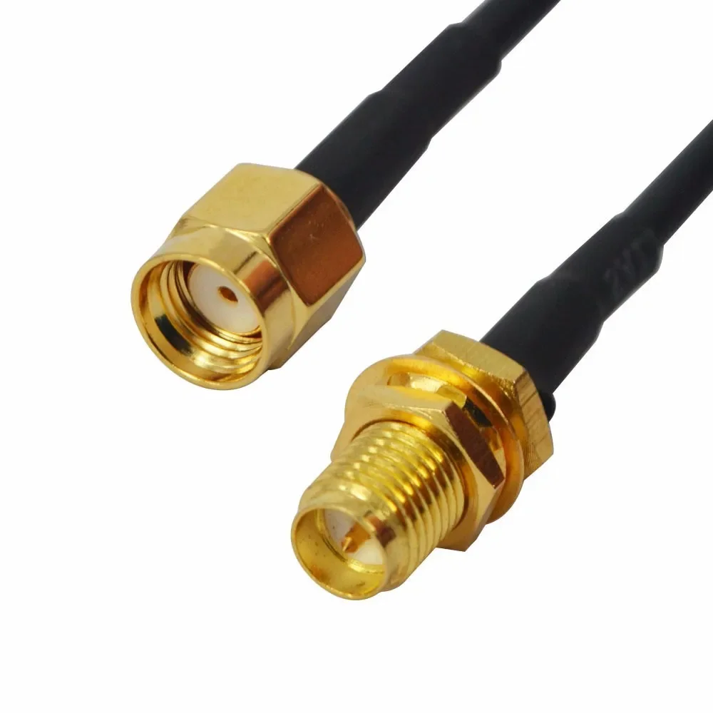 High Quality 9M RP-SMA RP SMA WIFI Antenna Extension Cable Wire for Wireless Wi-Fi Router Adapter