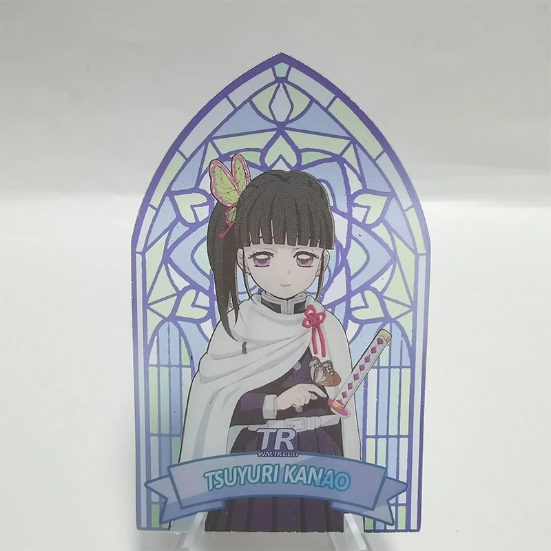 Anime Demon Slayer TR Cards Kanroji Mitsuri Kochou Shinobu Kamado Nezuko Collection Cards Christmas Birthday Gift Children's Toy - Detail 1