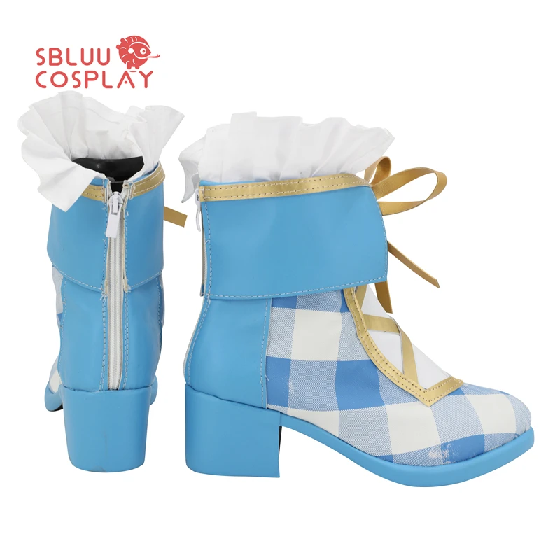 أحذية SBluuCosplay Anime Eli Ayase التأثيرية لحفلات الهالوين مصنوعة حسب الطلب