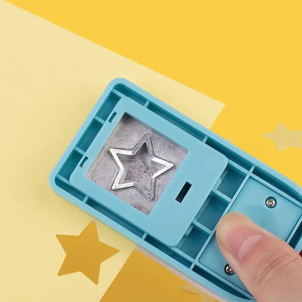 Stamp Shape Stamp Border Punch Hole Puncher Cutting Craft Embossing Machine Labor Saving Paper Cutting Toothed Puncher Embosser