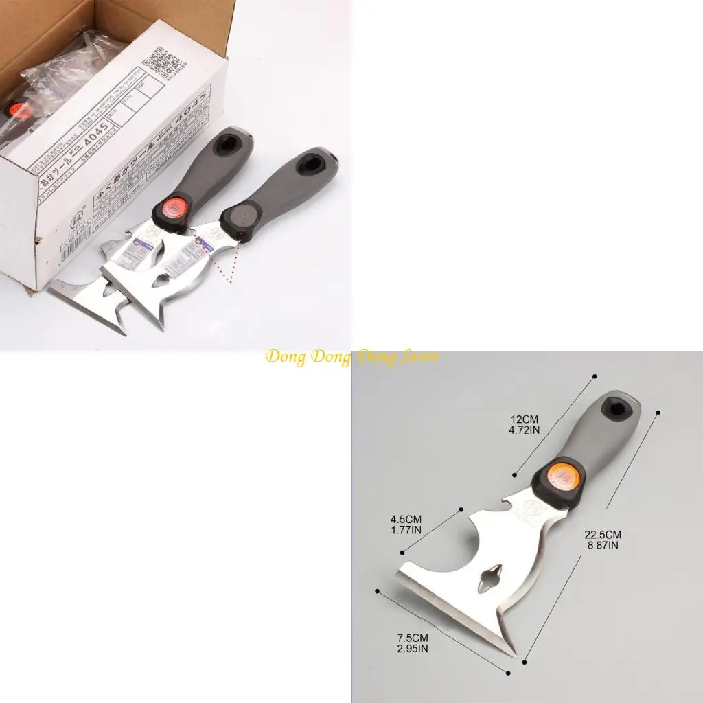 

Ergonomic Design Paint Scraper for Comfortable Use Putty Knife Reliability