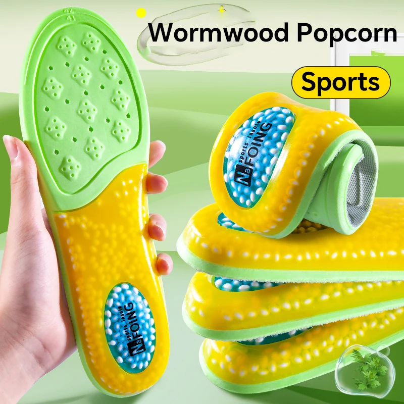 

1Pair 4D Cloud Technology Sport Insoles for Shoes Soft High Elasticity PU Air Cushion for Men Women Feet Care Orthopedic Insole