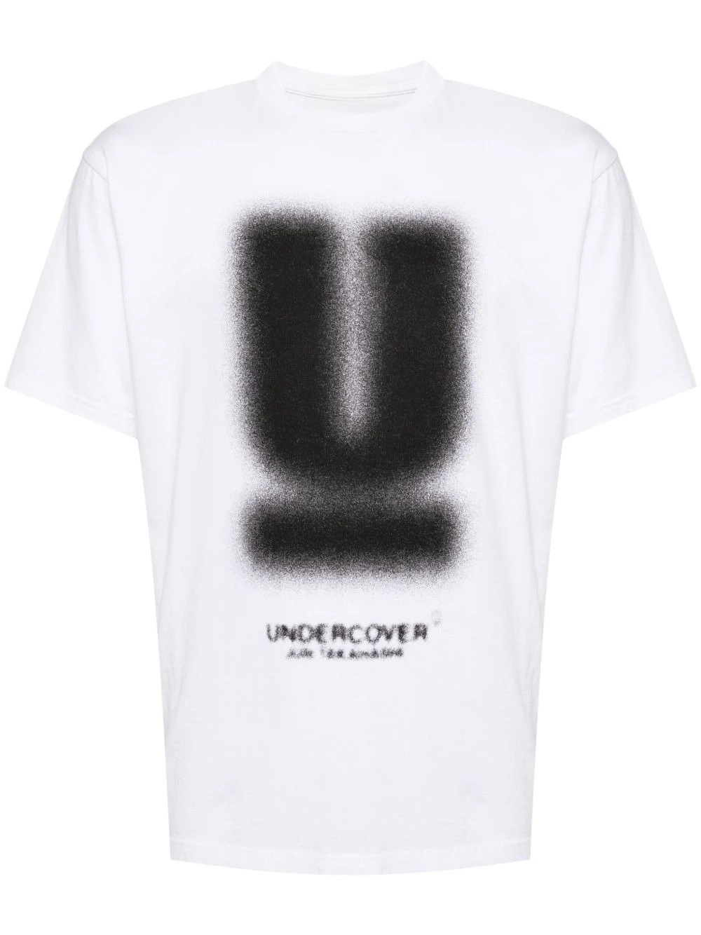 

Undercover Fuzzy Logo T-shirt Peripheral Pattern Printing Summer Luxury Brand Cotton Men's and Women's T-shirt Short Sleeve