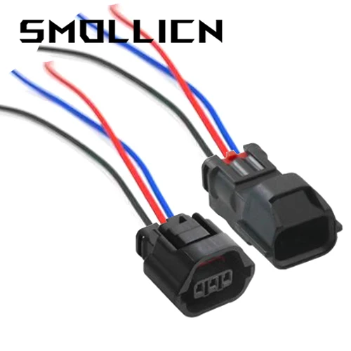 Imagen 1 del producto MG de 3 pines 641234 -5 MG 641295 -4 Conector del sensor de velocidad de la rueda del enchufe del sensor del árbol de levas EVO Mivec del coche para Mazda Nissan Hyundai Kia Suzuki