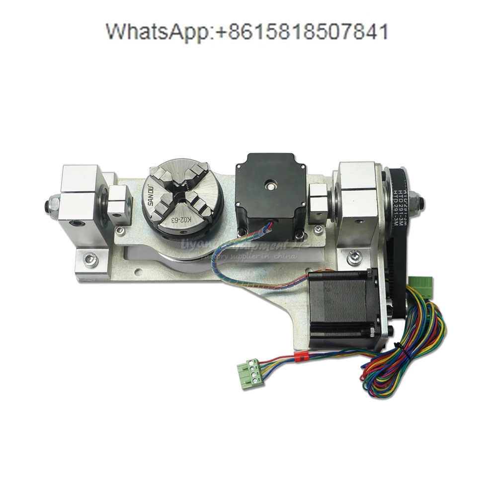 Engraving machine rotating shaft 54 linkage numerical control indexing head A axis B  fourth  fifth