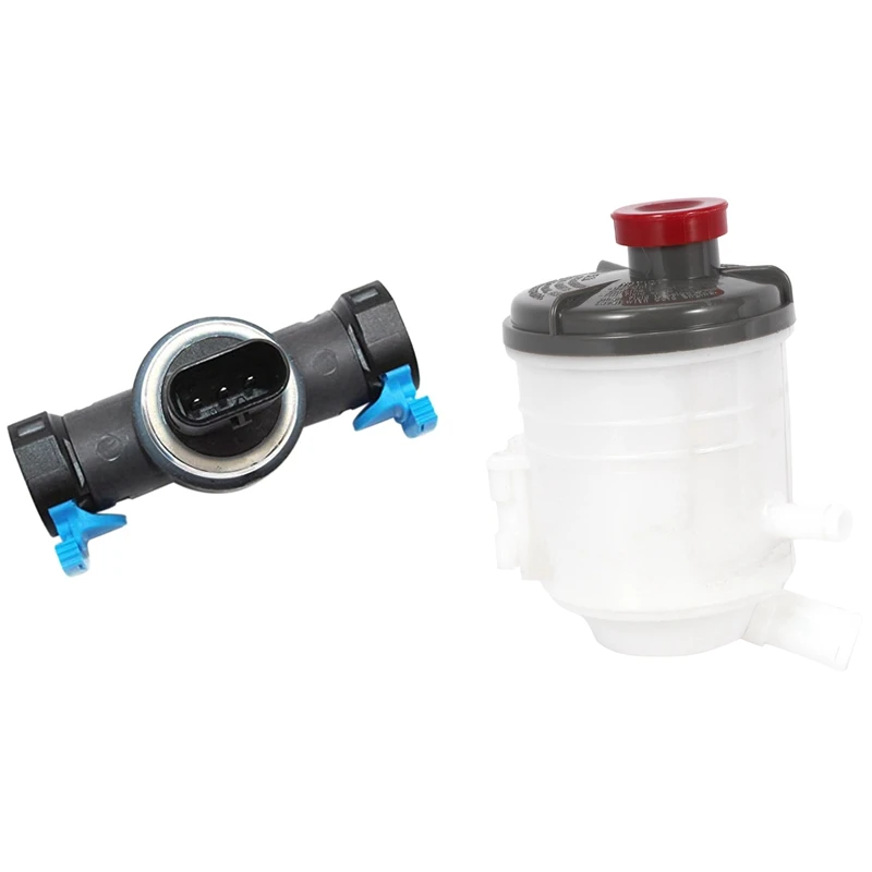 Power Steering Pump Fluid Reservoirs Oiler Oil Tank For Honda Civic 2006-2011 & Fuel Pressure Sensor For Volvo MK3 V40