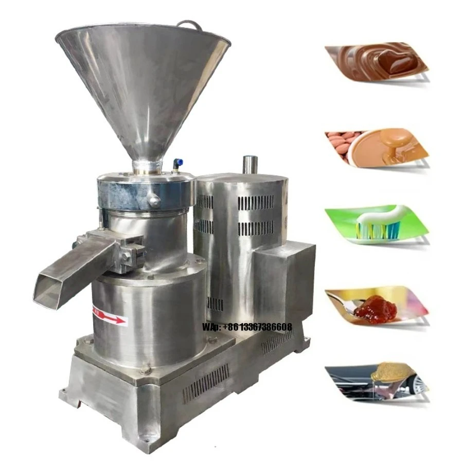 Tomato grinder, sesame mill, butter nut mill, latex mill 380V/220V 750W for fruit and meat processing