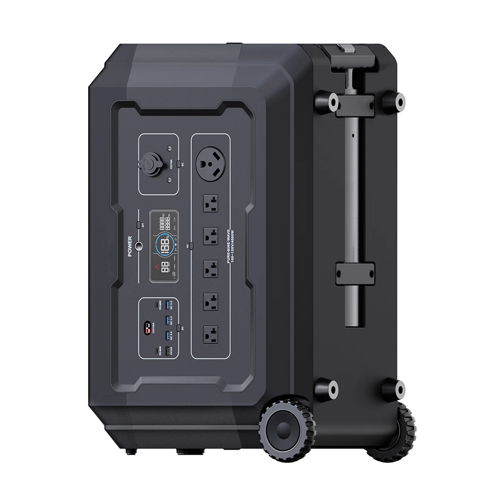 7000W Peak Power Energy Tragbare Powerstation LiFePO4 Battery Charge Solar Generator Portable Power Station 220V UPS 5000 Watt