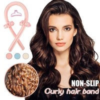 DIY Sponge Curl Stick Hair Ring Hairpin Set Hairdressing Tool Sleep at Night Hair Setting Hair Curler No Need Heat Hair Curler