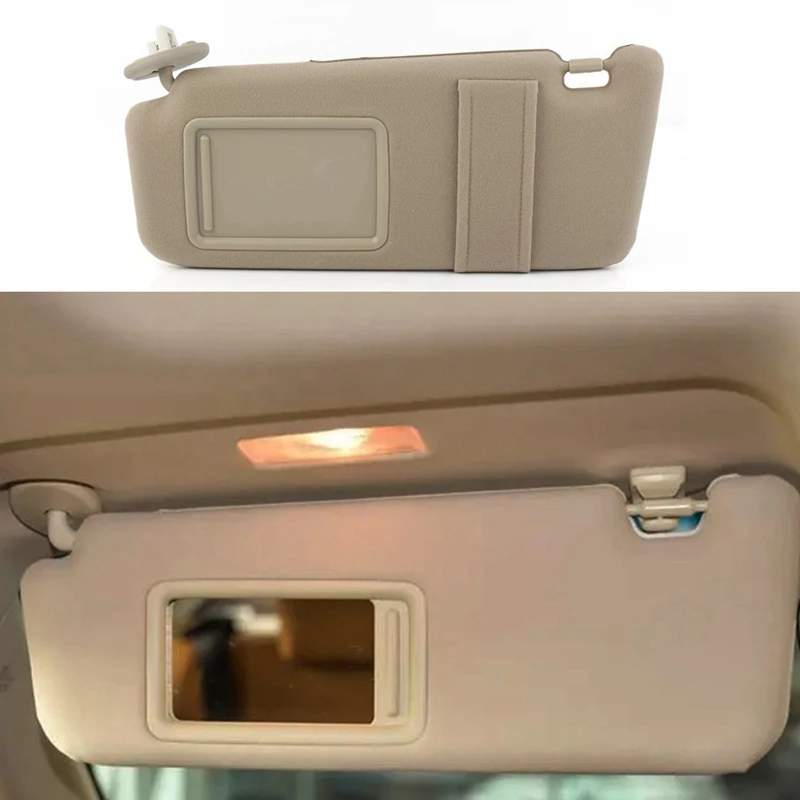 

Beige Sun Visor With Sunroof 74310-0T022-A1 For Toyota Venza 09-16 Car Left Front Window Cover Sunvisor Sunshade Trim