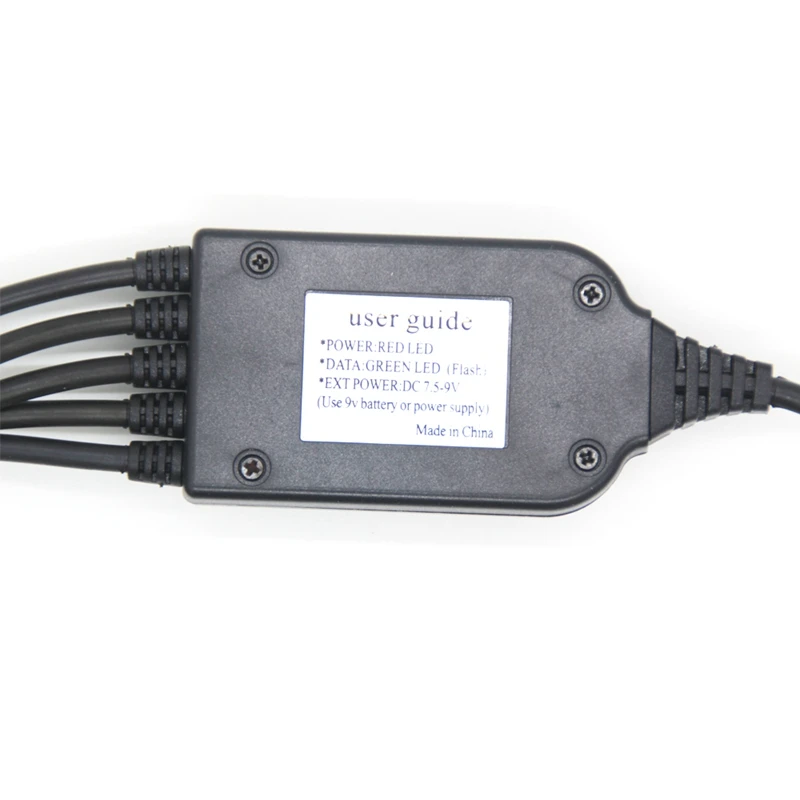 Driveless cabo de programação para Motorola, 2-Way cabo de rádio, USB, AXU4100, CP200, 5in 1