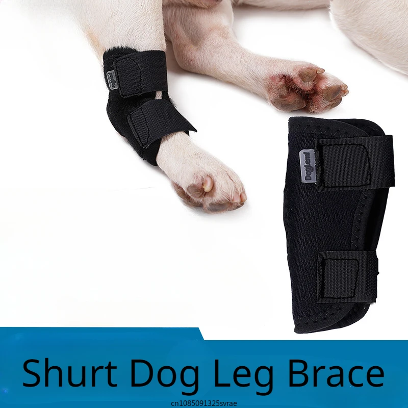 Pet Dog Knee Pads Support Brace for Leg Hock Joint Wrap Breathable Injury Recover Legs Dog Protector Support Protects Bandage