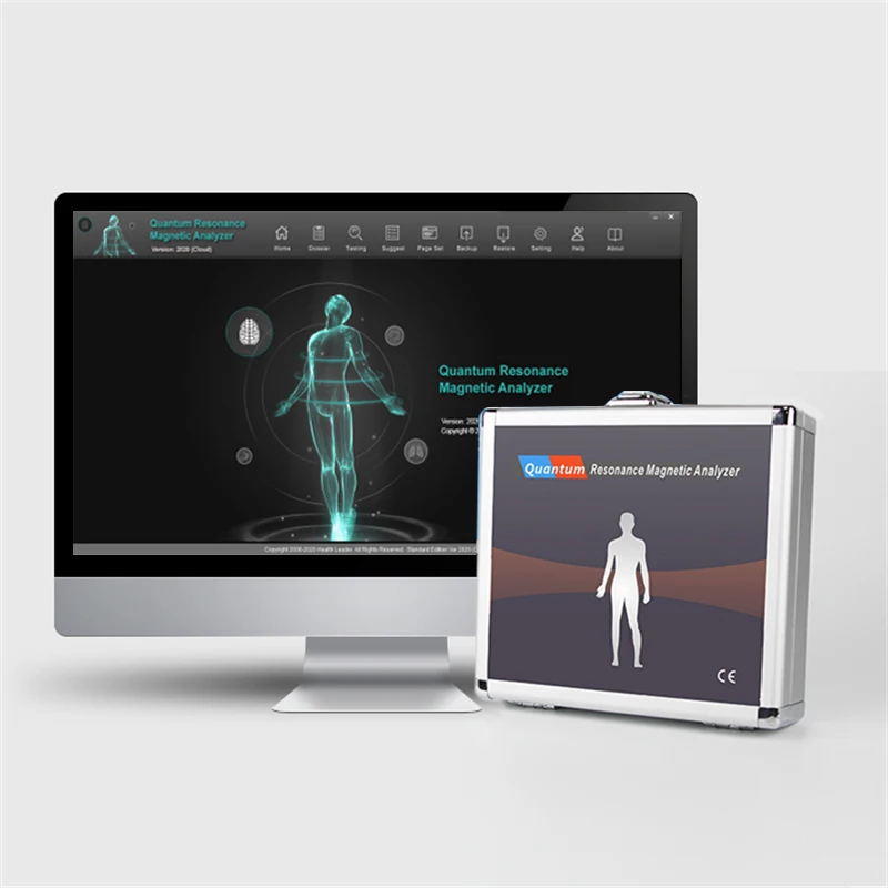 2026 New AI Version 53 reports Quantum Resonance Magnetic Analyzer Set Bioresonance Human Body Scanner Machine