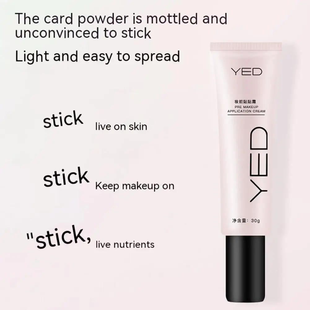 Face Primer 30g Pre Makeup Application Cream Smooth and Sweat Resistant with Jojoba Seed Oil and Nicotinamide Ingredient