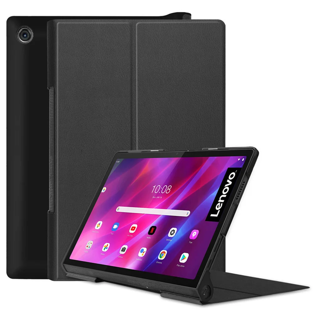 For Lenovo Yoga Tab 11 YT-J706F Case PC Tablet Case Flip Stand Magnetic Shell for Lenovo Yoga Tab 11 YT-J706F Cover