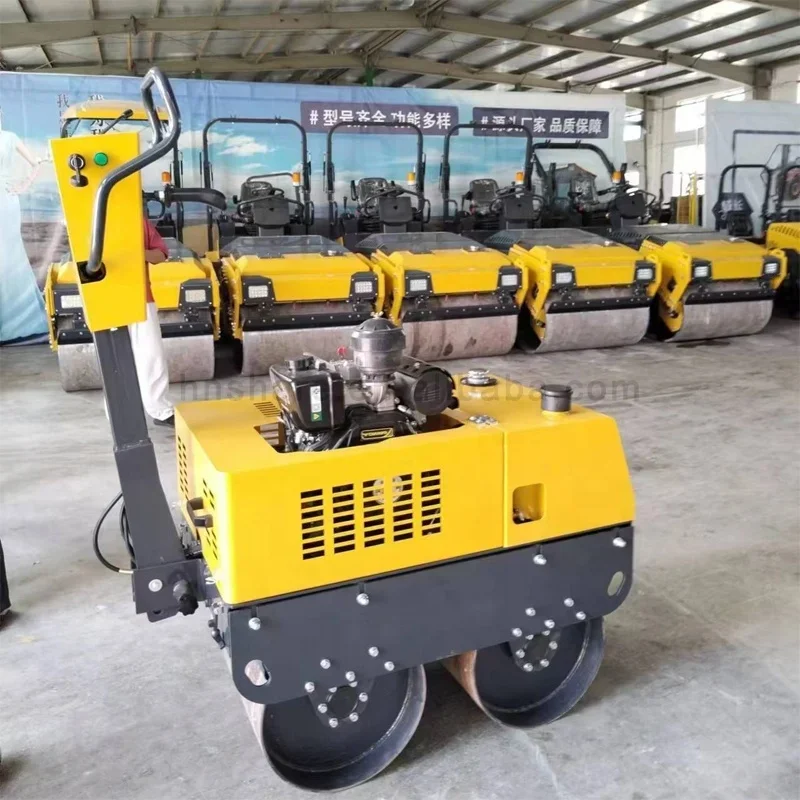 1 ton 2 ton two wheel mini road roller