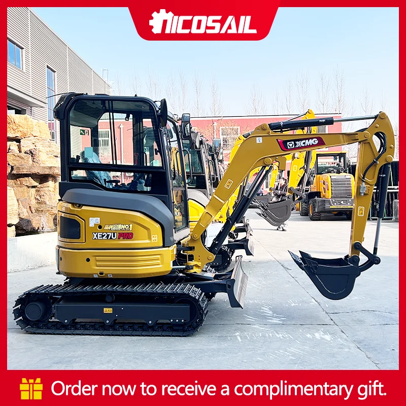 

Мини-экскаватор OKW30, 3-тонный, с частотой вращения поворотного механизма 10 об/мин, подходит для фермерских хозяйств, садов и строительных площадок.