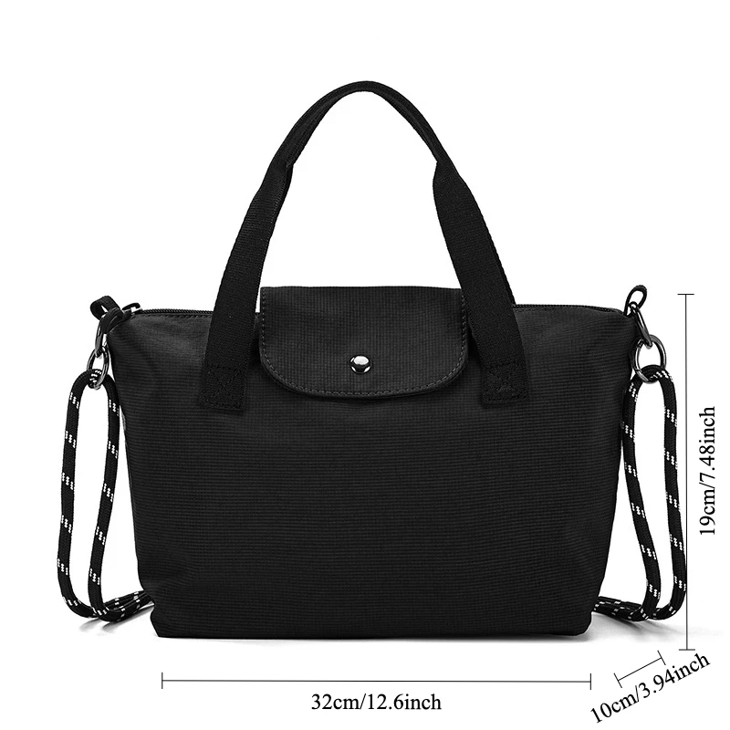Women Crossbody Bag Lightweight Nylon Shoulder Bag Waterproof Sports Sling Pouch Casual Handbag for Daily Travel Hiking Outdoor
