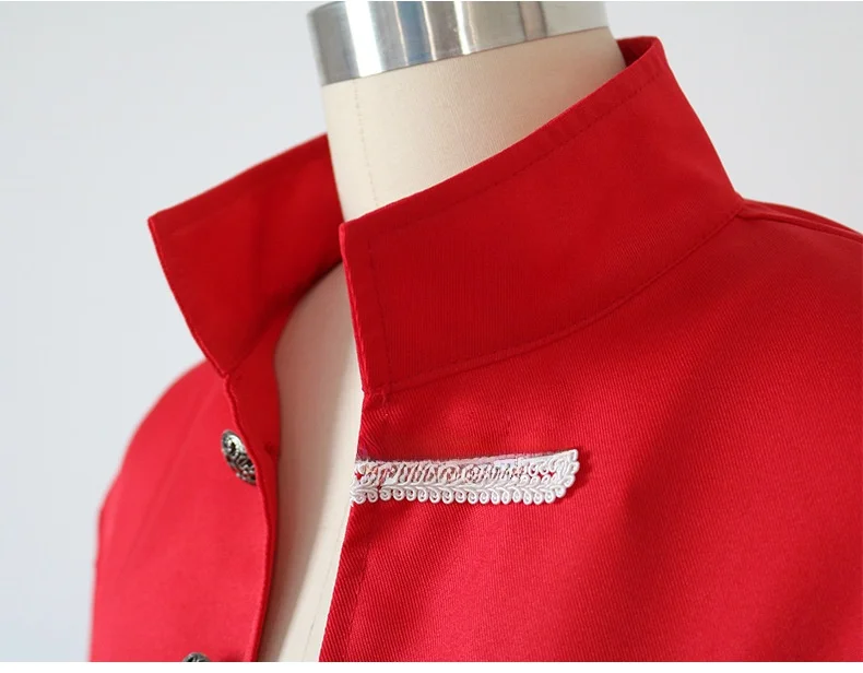 معطف كاجوال طويل للرجال من Faionable مصنوع من نسيج الصوف وياقة قابلة للفصل وزر واحد للإغلاق مطبوع ملابس خارجية شتوية للشباب #2