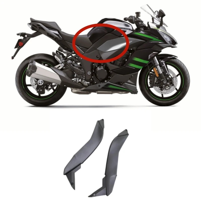 Motorcycle Gas Fuel Tank Trim Cover Fairing Fit for Kawasaki Z1000SX Ninja1000SX Ninja 1000SX 2020 2021 2022 2023 2024 2025
