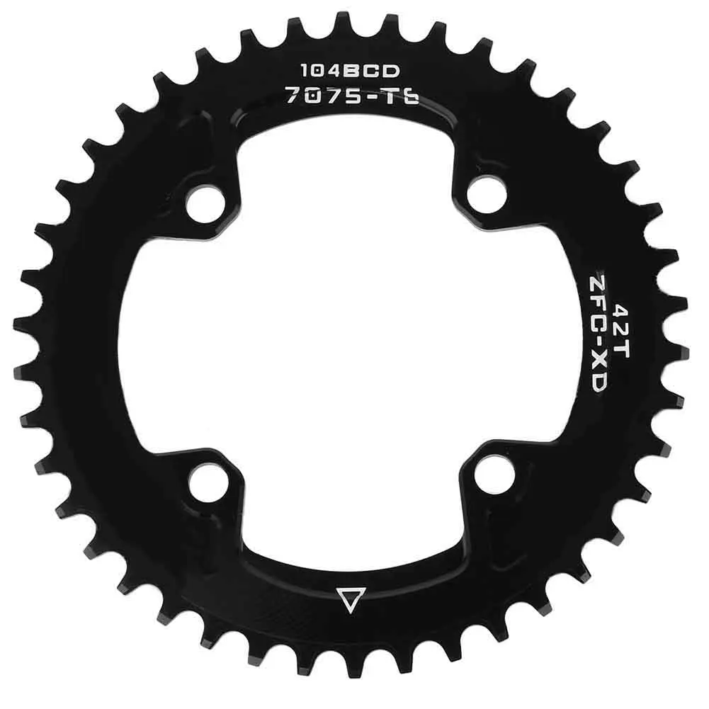 Chainring Round Chainring BCD 104MM 40T 42T Narrow Wide Chainring Single Chain  for SHIMANO Crankset AM/