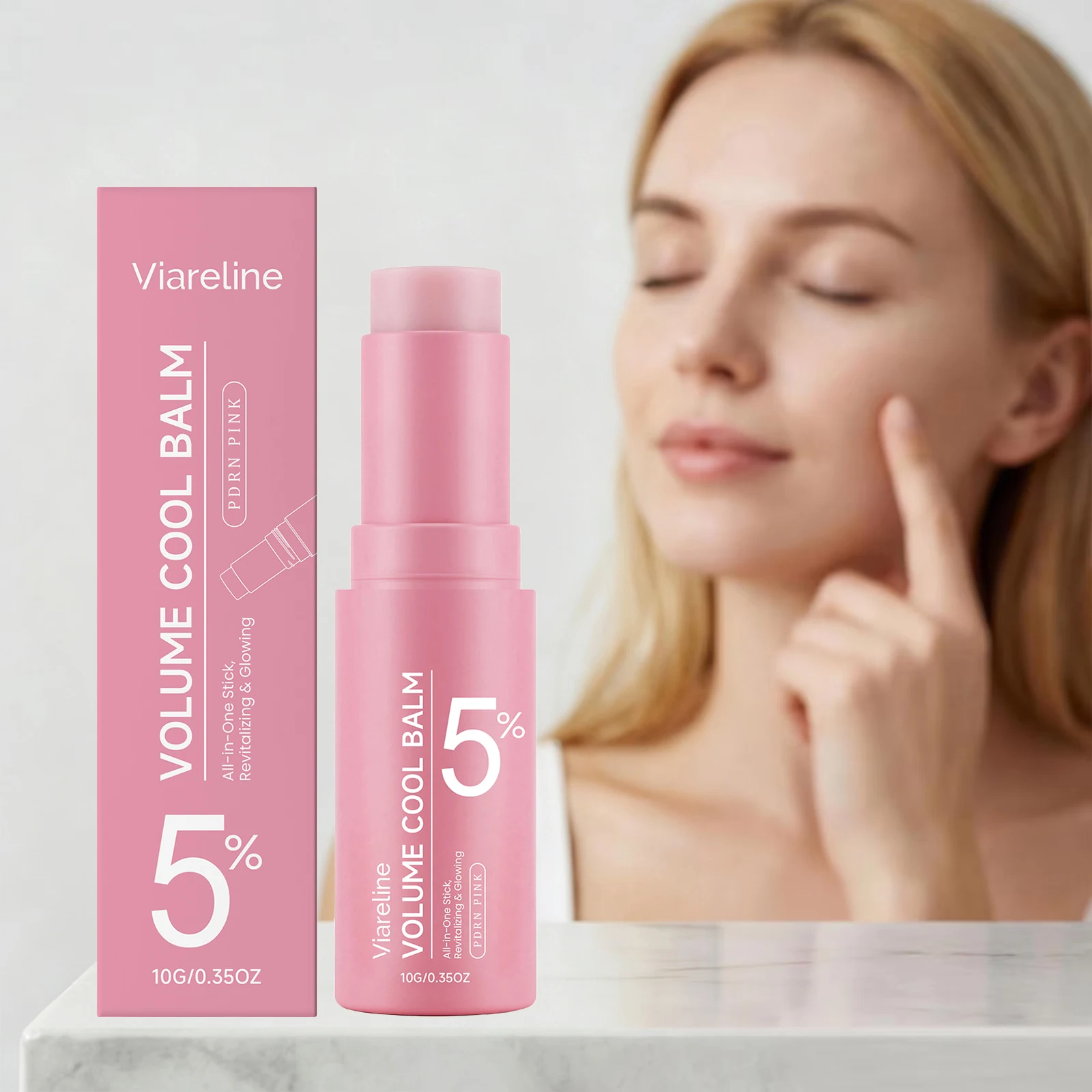 Collagen Plumping Multi Balm 5% Retinol Firming Lifting Fade Fine Lines Hydrating Glowing Increase Elasticity Wrinkle Balm Stick