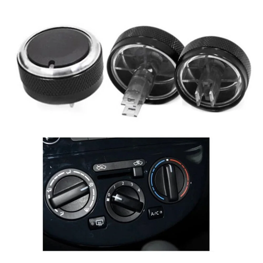 

001 For Nissan For Livina For Geniss 2006-2012 Air Conditioning Heat Control Switch Knobs Accessories